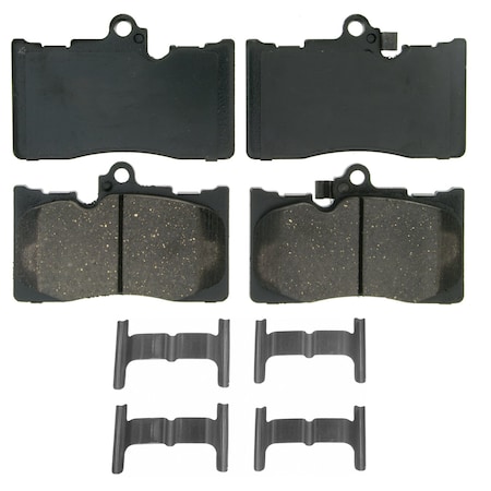 Wagner Brake QuickStop Front Disc Brake Pad Set Ceramic,  ZD1118