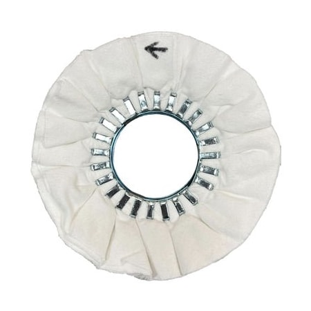 Renegade Products Usa 10" N5 Predator Airway Buffing Wheels, 20-Ply, White Flannel, No Center Plate FAW10X3N5-20PDF