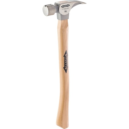 Stiletto 16 Oz. Smooth-Face Framing Hammer with Hickory Handle TI16SC