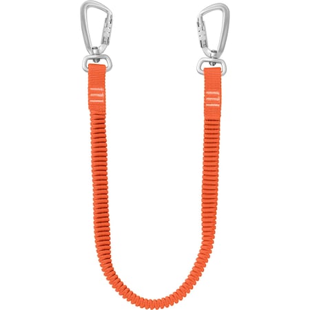 Ironwear Bungee Tool Lanyard w/ Dual Aluminum Self Locking Carabiners 2603