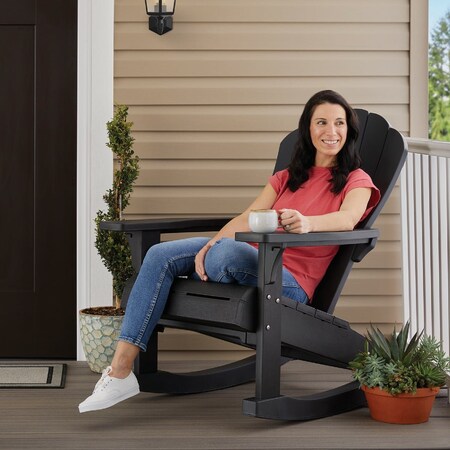 Adams Keter Everest Graphite Resin Rocker 259973