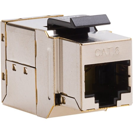 Platinum Tools CAT6 SHIELDED KEYSTONE COUPLER, F TO F, 1/BAG. 769-1