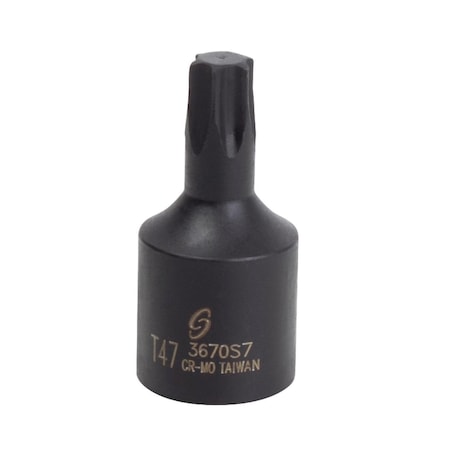 Sunex 3/8 in Drive T47 Star Impact Socket 3670S7