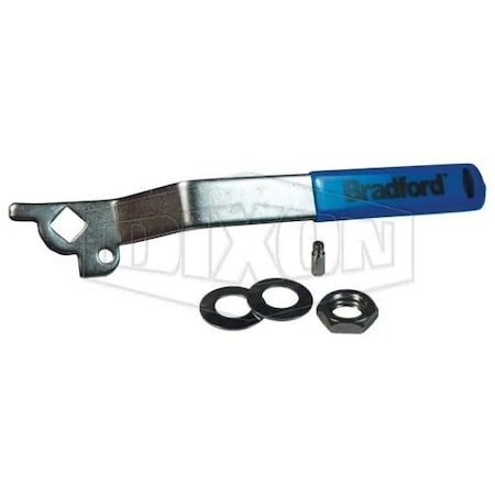 Dixon 1.5-2 in 2/3-Way BV HANDLE ASSEMBLY BV-23-HA150-200