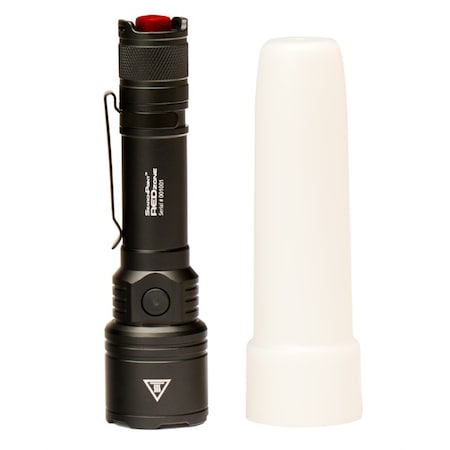Maxxeon Searchpoint Rechargeable1200 Lumen Flashlight, White-Red-Green 04010