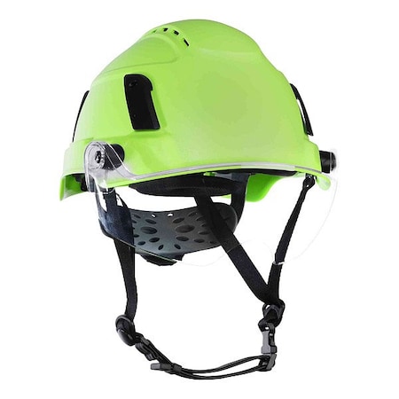 Jackson Safety Hard hat, Type II, Chin-strap, Visor Vented 22176