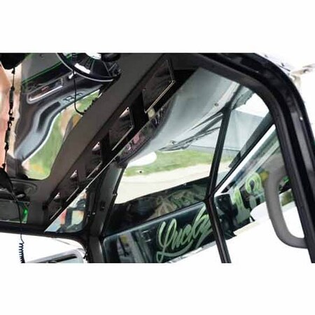 Replacement For Peterbilt 388 Year 2009 Overhead Console Trim Headliner Replacement W/3 Access Cove