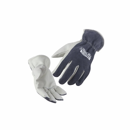 Lincoln Electric Leather Drivers Gloves, Leather, Grey, 2XL K3769-2XL