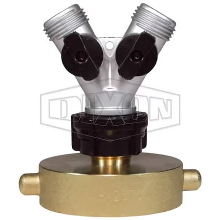 Dixon The Right Connection Hazmat Pin Lug Adapter, 1-1/2 x 2 3/4 in, FNST x MGHT, Cast Brass, Domestic HHA2576