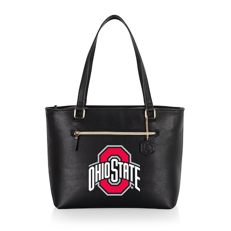Picnic Time Family Of Brands NCAA Ohio State Buckeyes Uptown Cooler Tote Bag - Insulated Lunch Bag 743-01-179-444-0