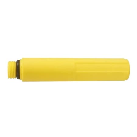 Apollo Valves PEX Series Shower Test Plug, 12 in Connection, NPT, Plastic, Yellow APXSTP