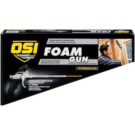 Osi OSI Quad Lightweight Metal Expanding Foam Foam Gun 3020883