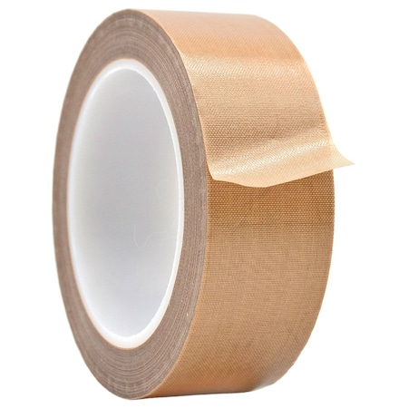 Wod Tape TFE28SW PTFE Fiberglass Cloth Teflon Tape Self Wound: 2 in. x 36 yds, 18PK WOD TFE28SW-02000-18-36-BRO