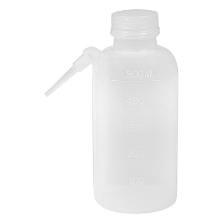Zoro Select Wash Bottles, Plastic, PK12 36606