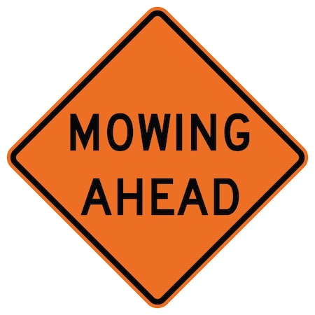 Sign Solutions Usa Traffic Sign, 48 in Width, Aluminum Sign, Diamond DUS06DFO4848W21-8