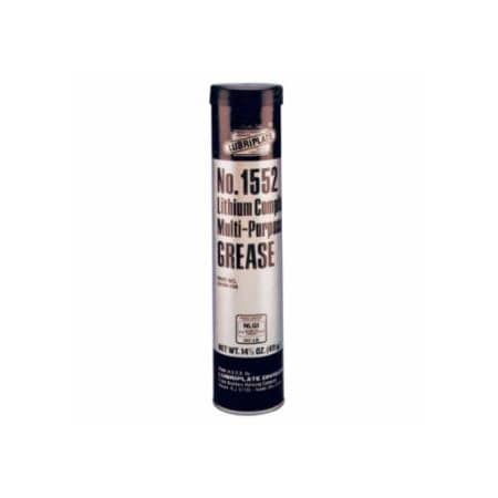 Lubriplate 1500 Series Lithium Complex Grease, 14 1/2 oz, Cartridge, 10PK 293-L0166-098