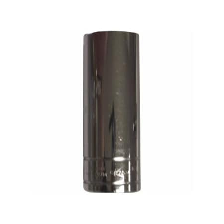 K-Tool International 1/2" Drive, 9/16" SAE Socket, 6 Points, Chrome, Deep, 6 pt., 1/2"Dr, 9/16 KTI-23218