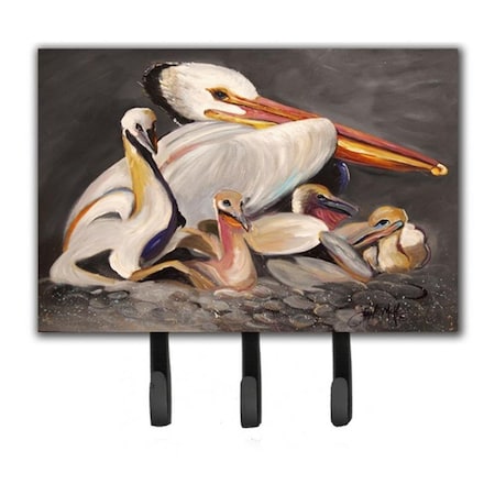 Carolines Treasures White Pelicans Leash and Key Holder JMK1026TH68