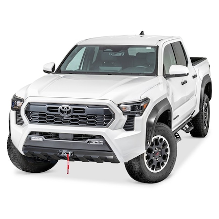 Warn Winch Mount For 112356 Zeon XC 12-S Winch, Fixed Mount, Powder Coated, Black, Steel 112438