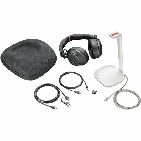 Hp POLY VOYAGER SURROUND 85 UC MICROSOFT TEAMS CERTIFIED USB-C HEADSET +USB-C/A ADA 8G7T8AA