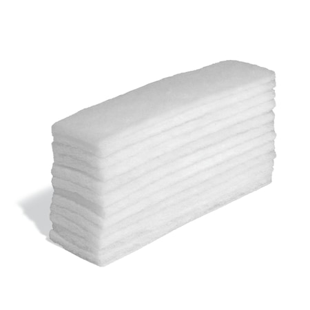 Pig FLAT MOP PAD REFILL - THICK LIQUIDS, 12PK CLN739
