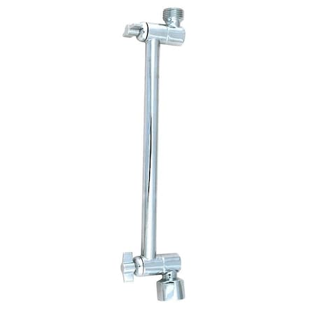 Whedon Shower Arm Extender, Brass, Chrome Plated SRW1C