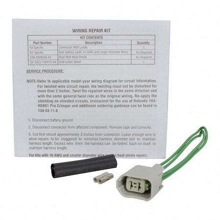 Motorcraft Side Marker Light Connector,  WPT1460