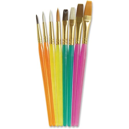 Chenille Kraft Creativity Street Assorted Paint Brush Set, 8PK PAC5133