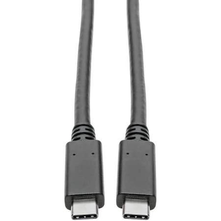 Tripp Lite USB C CABLE 3.1 GEN 1 3A RATING USB-IF CERT USB TYPE C M/M 6FT U420-C06