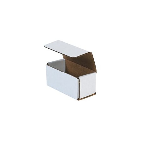 Bubblefast 50-4 x 2 x 2'' White Corrugated Mailers, 50PK BFM422