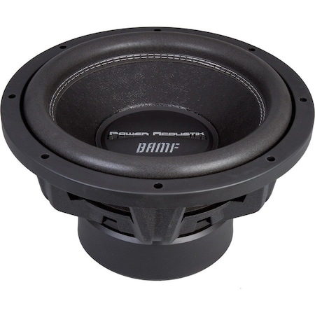 Power Acoustik BAMF 122 3;500-Watt BAMF Series 12 in. Dual 2Ohm Subwoofer BAMF 122