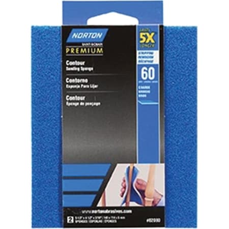 Tool Time 82080 5 x 60 Grit Contour Sanding Pads TO3566513