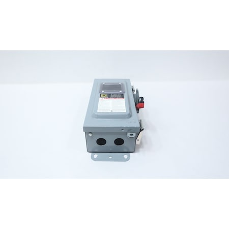 Square D HEAVY DUTY SAFETY SWITCH 600V-AC 3P 30A AMP HU361AWKVWEI