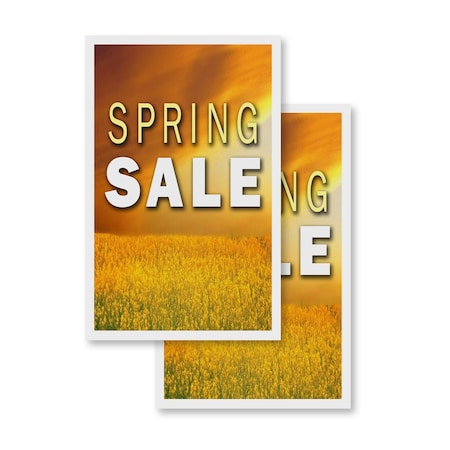 Signmission Spring Sale, Vinyl Decals Only 24 Inch x 36 Inch, Vinyl Decal, 2PK DSB-2436-2PACK-Spring Sale