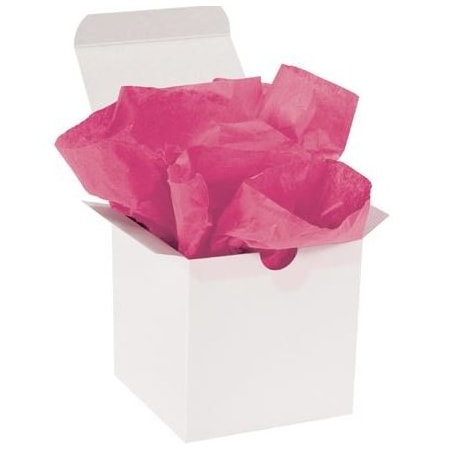 Bubblefast 480 20 x 30'' Cerise Gift Grade Tissue Paper BFT2030F