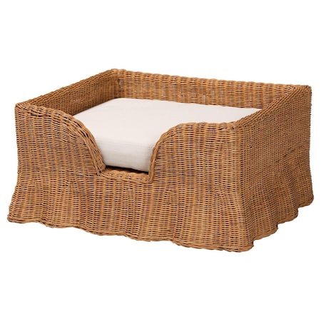 Bali & Pari Belita Natural Rattan Pet Bed, 30.20" 269-14642-ZORO