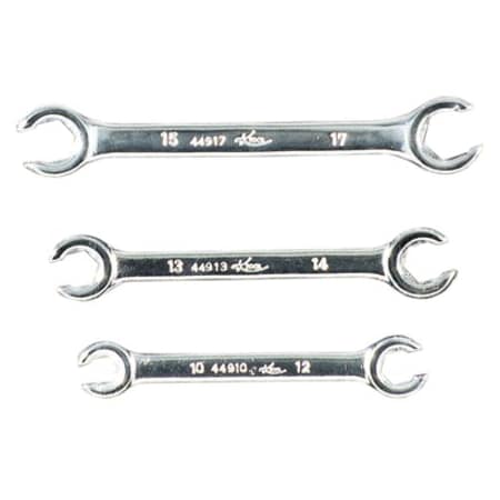 K-Tool International Metric Flare Nut Wrench Set, 3 pcs. KTI-44500