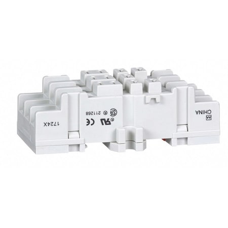 Square D RELAY SOCKET 600VAC 10A TYPE K +OPT 8501NR82