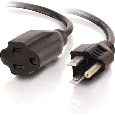 C2G 12ft OUTLET SAVER POWER EXT CORD TAA 53408