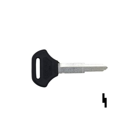 Ilco Unican Kawasaki Key Blank Rubber Head KW16CP-SI