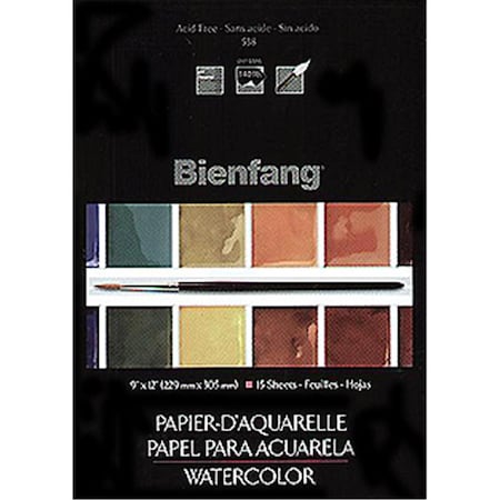 Bienfang Watercolor Pads 15 Sheets - 11 X 15 In. R285631