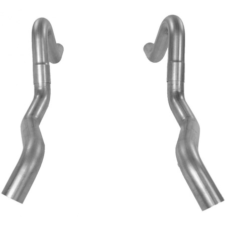 Flowmaster Prebent Tailpipes for 64-67 GM - 3 in. Rear Exit 15819