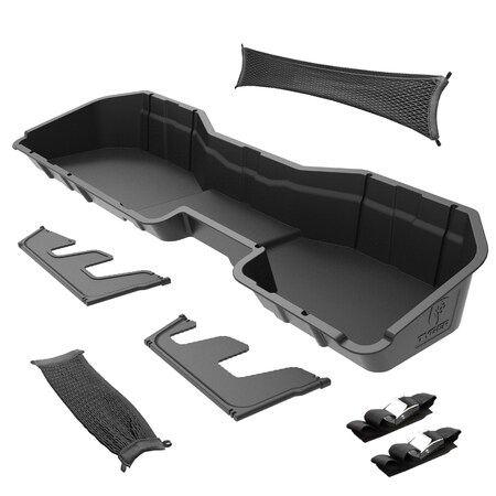 Tyger Auto Underseat Storage Box Fit 14-18 Silverado/Sierra 1500, 15-19 2500HD/3500HD, Crew Cab TG-CB5C2238 TG-CB5C2238