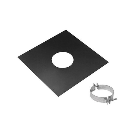 Blueprints 3PVL-FSR 3 in. Pellet Vent Ceiling Support Firestop Spacer, 2PK BL3304142