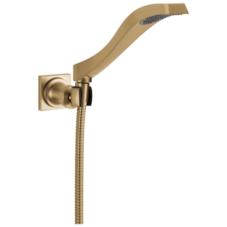 Delta Dryden Premium Single-Setting Adjustable Wall Mount Hand Shower In Champagne Bronze 55051-CZ
