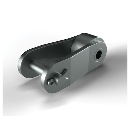 Hkk Chain Double Pitch Large Roller Conveyor Offset Link, C2042 chain, 1 P, 0.156 Dia Pin, 304 SS SC042CHL1