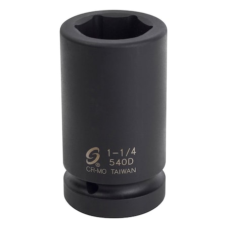Sunex 1 in Drive 1-1/4 in Deep Impact Socket 540D