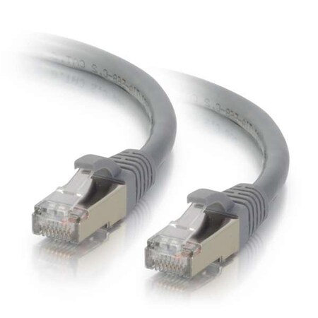 Dynamicfunction 3 ft. Cat6 Snagless Shielded Ethernet Network Patch Cable, Gray DY327273