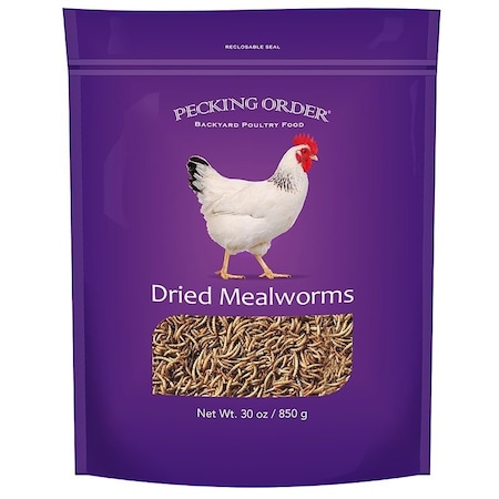 Pecking Order Mealworms F/Chickens 30Oz 009332