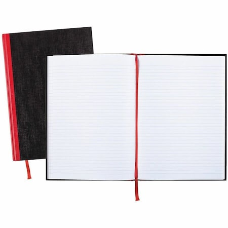 Black N Red 11-3/4" x 8-1/4" Black Hardback Notebook, 96 Pg JDKD66174